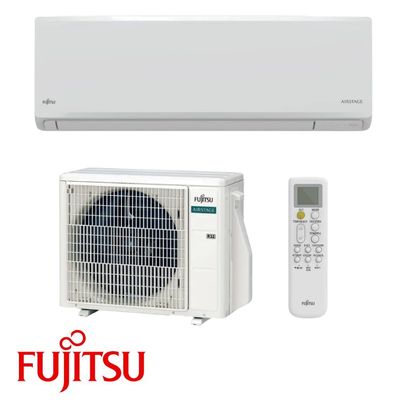 Fujitsu klimatska naprava ASEH07KNCA / AOEH07KNCA - z montažo