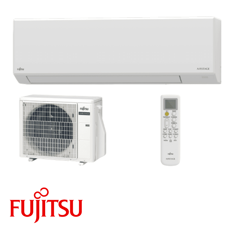 Fujitsu klimatska naprava ASEG18KLCA / AOEG18KLCA - z montažo