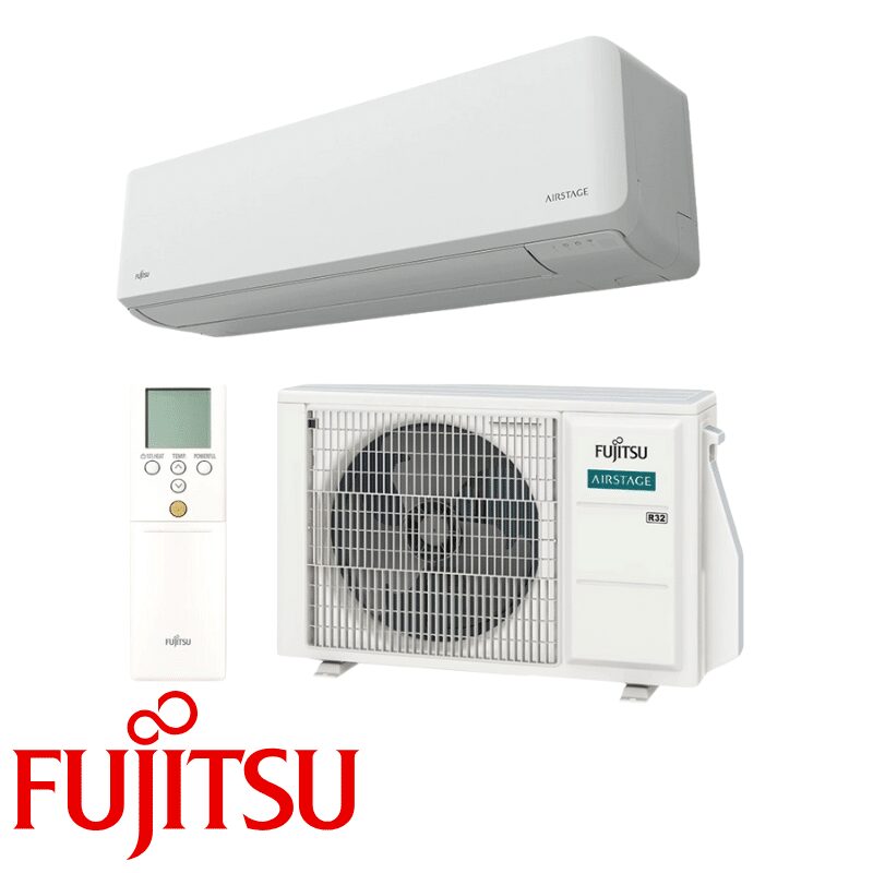 FUJITSU klimatska naprava ASEH09KGTG / AOEH09KGCG – z montažo